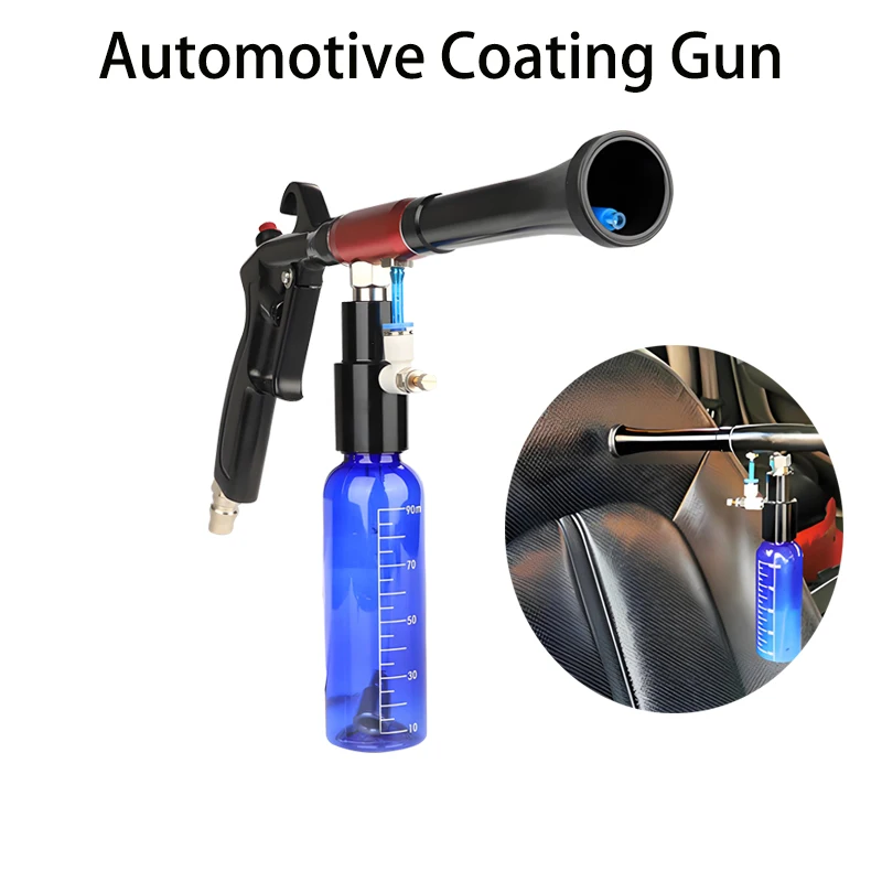 

Car Interior Cleaning Gun Air Blowing Paint Spraying Gun With Pe Bottle Suitable For Cleaning Car Seats Coating Polishing