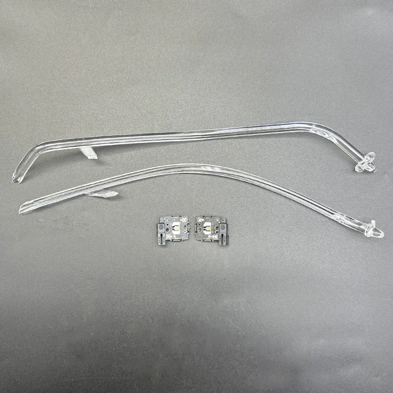 

Автомобильная фара DRL CHIP Light Guide Tube Angel Eyes, дневный ходовой балластный модуль, детали для AUDI A6 C7 2013-2015, белый свет