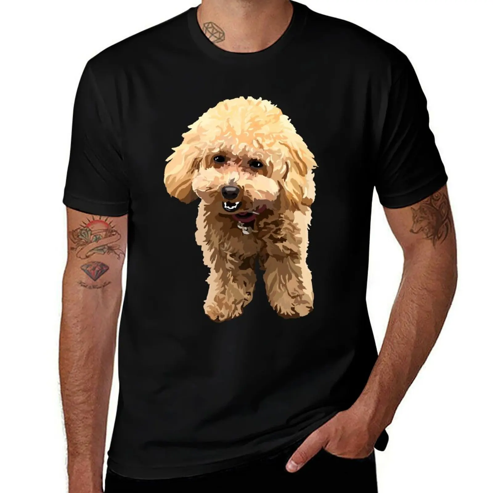 

Muffin the toy poodle T-Shirt t shirts for man pack white black cotton t-shirt plain for man package man t shirt cotton T-Shirt