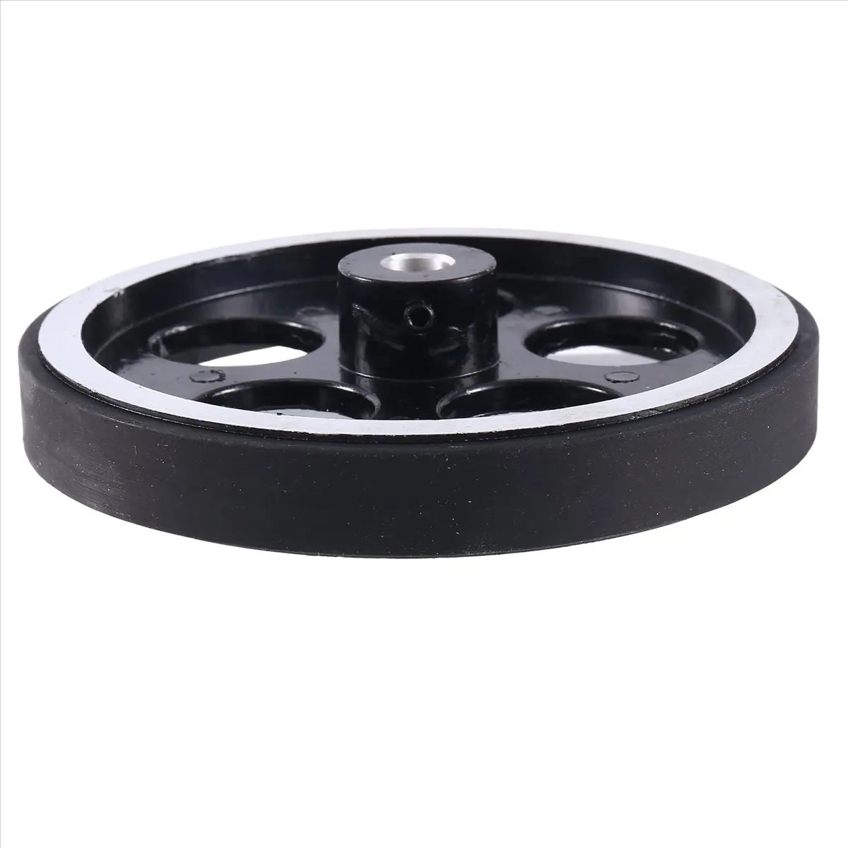 Top Rated-300Mmx8Mm Industrial Aluminum Rubber Measuring Encoder Meter Wheel for Industrial Encoder