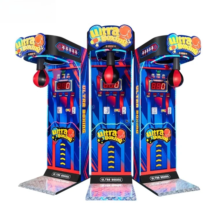 Boxing Arcade Street Amusement Coin Operated Games Electronic Sports Big Punching Bag Vending Machine Price