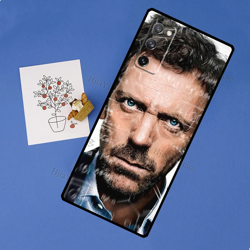 Dr House Hugh Laurie Pills Case For Samsung Galaxy S23 Ultra S21 S20 FE S8 S9 S10 Note 10 Plus Note 20 S22 Ultra Cover