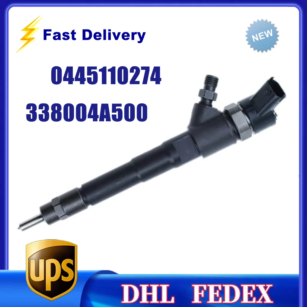 

0445110274 New Diesel Injector for Hyundai KIA SorentoFuel Pump Common Rail 338004A500