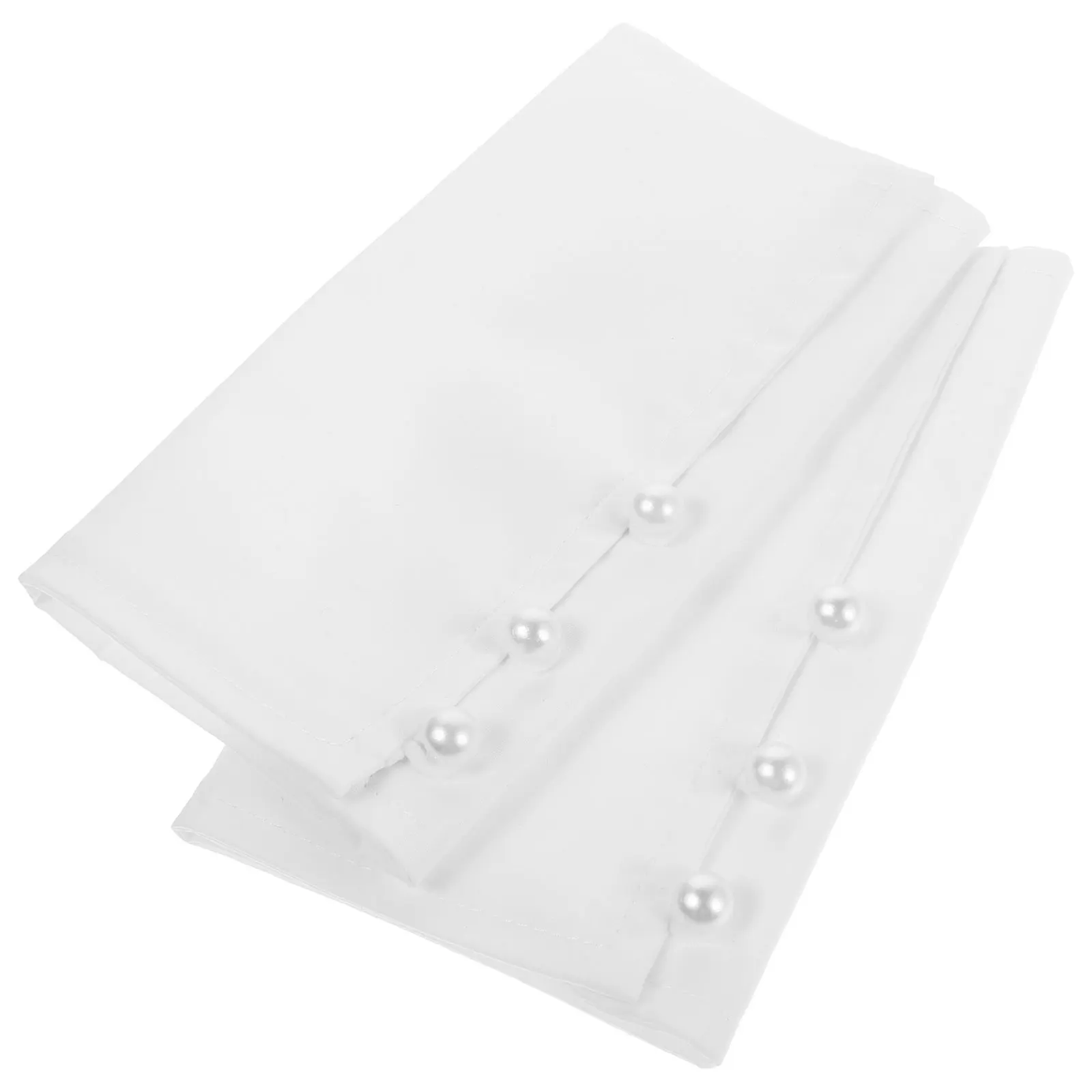 

Cotton Fake Cuffs False Sleeves Decorative Wrist Detachable Removable Profession