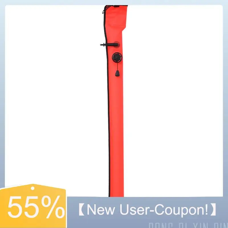 

【Новый конпон пользователя!】1M Надувной поверхностный сигнальный маркер SMB для подводного плавания с аквалангом, буй, видимость, поплавок, сигнальная трубка, колбаса