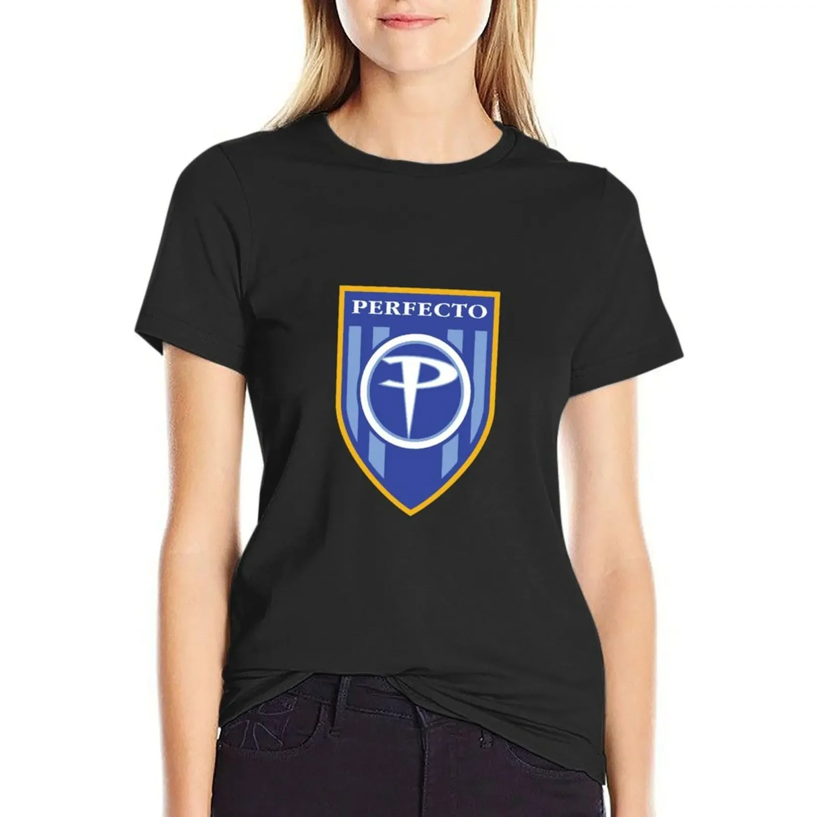 

Perfecto Records (Full Color) Classic T-Shirt female animal print graphics summer clothes clothes for Women