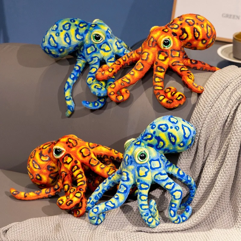 

Realistic Octopus Plush Cute Stuffed Marine Animals Toy Gifts for Boys Kawaii Sea Animals Toys Best Christmas Gifts For Girls