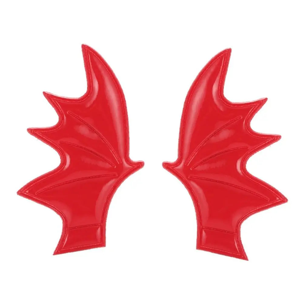 

3 pairs Gift Bat Wings Shape Halloween Hairpins Head Decor Costume Devil Ears Headband Gothic Bat Hair Clips Haunted House Party