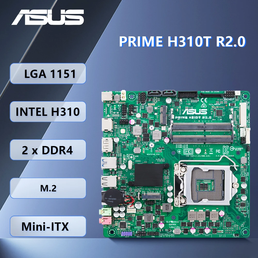 scheda-madre-mini-itx-asus-prime-h310t-r20-intel-h310-m2-lga1151-ddr4-32gb-supporto-cpu-9300-9500-8500-8100-9700