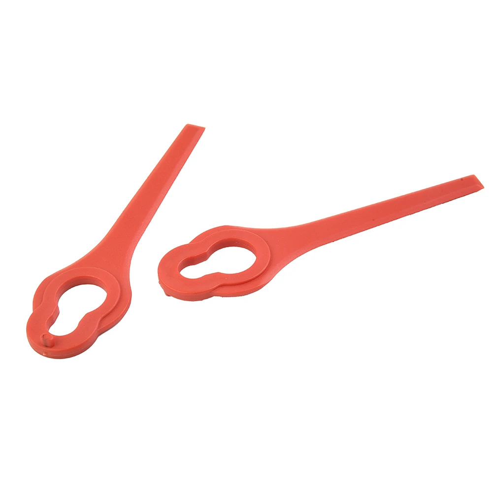 10PCS Mower Blades For Ferrex FAR 20-1 20V/40V Lawnmowers Grass Trimmer Plastic Blade Garden Cutter Power Tool Blades Parts