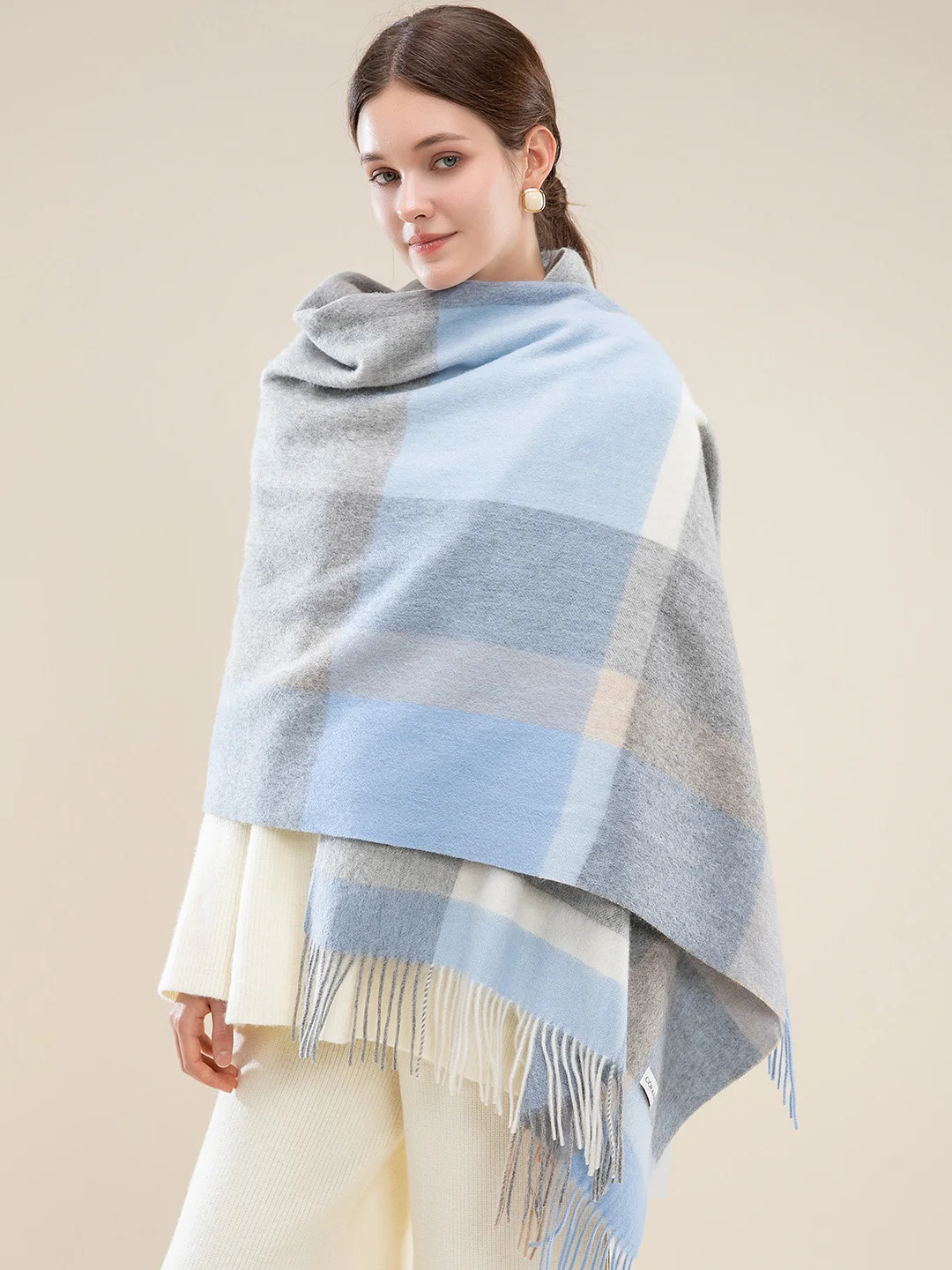 2025-winter-woolen-scarf-for-women-briti-sle-plaid-tassel-warmth-chiffon-awl-high-end-gift-box-set-student-couple-youth