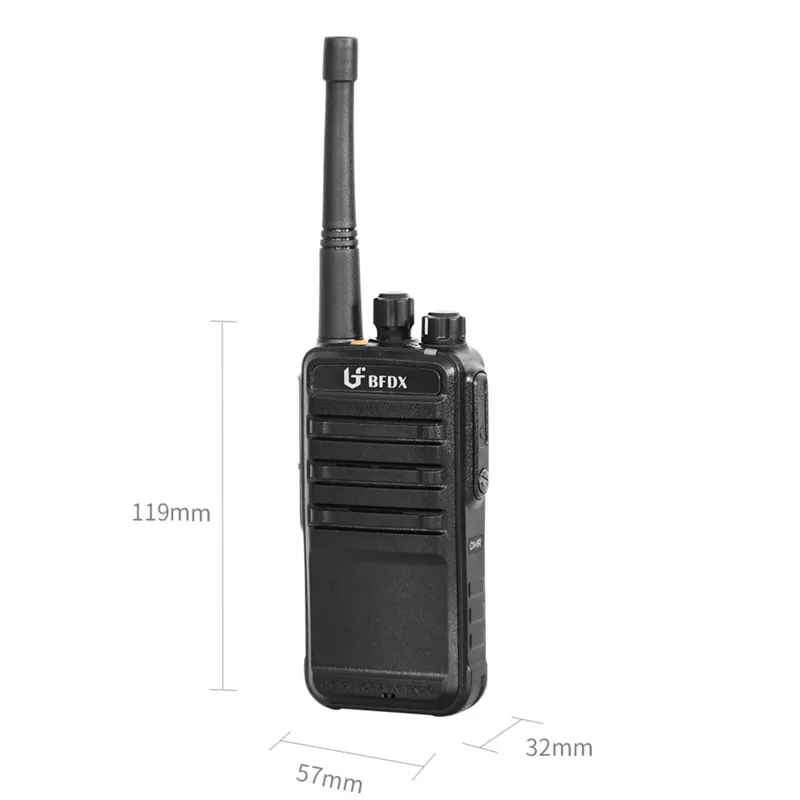 5W 5KM BFDX BF-PD700 Waterproof Walkie Talkie Commercial Handheld Transceiver Radio with 160 Channels