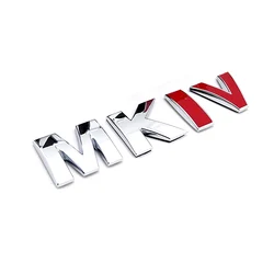 Genuine MKIV Rear Trunk Boot Badges Chrome Color R32 Car Emblems IJ0853675Q739 for Golf 4