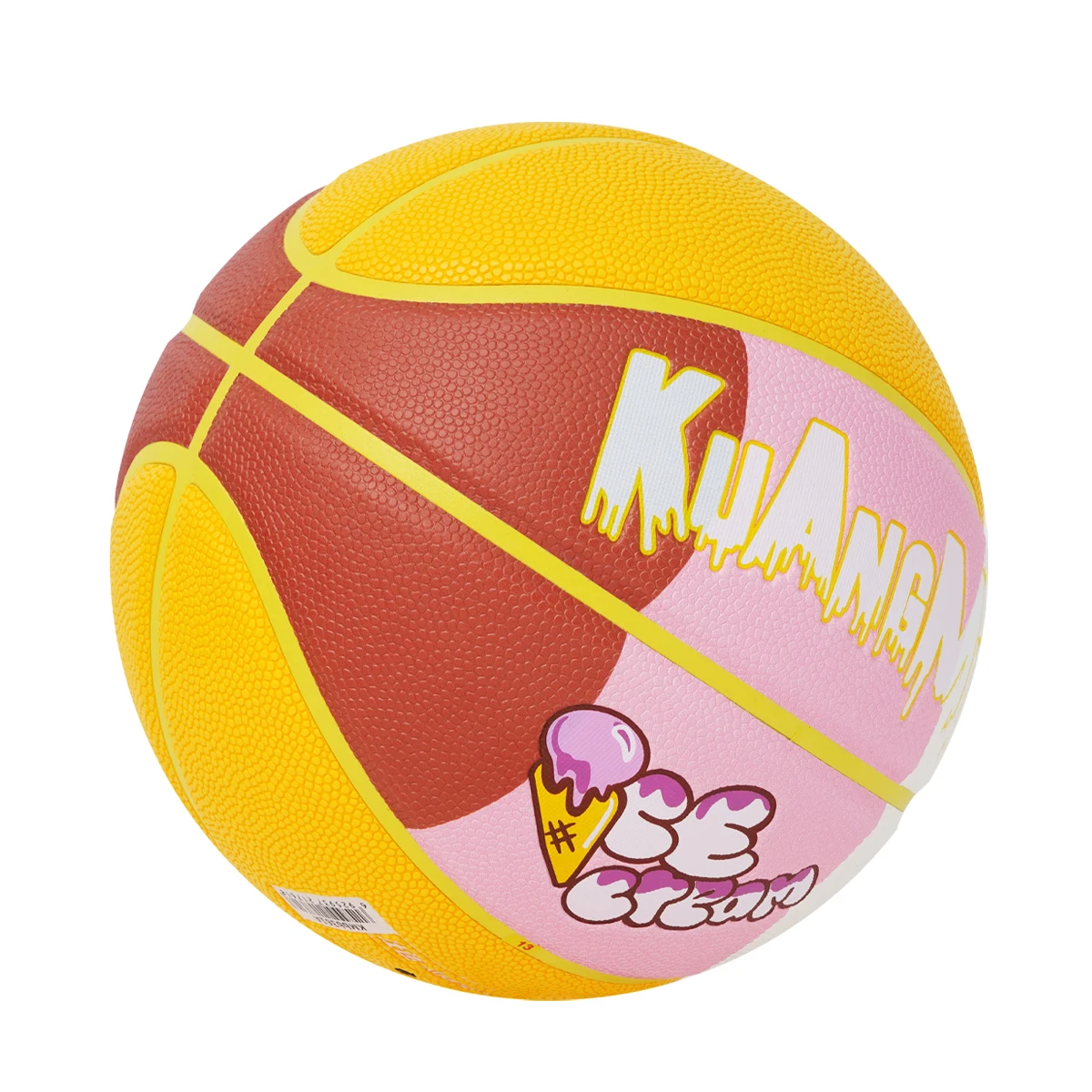 Kuangmi Size 7 PU Basketball For Adult Anti-slip Sweat-absorbing Training Ball Gifts Sport Goods Team Training Outdoor Indoor