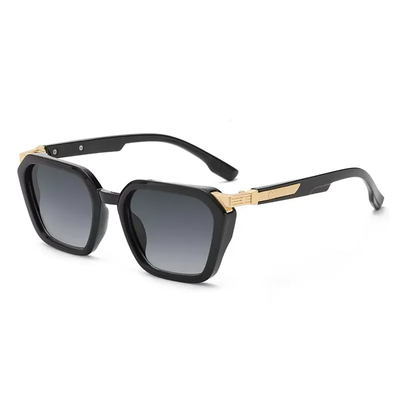 Vintage Square Sunglasses Men New Classic Gradient Shades Trendy Retro Brand Designer Outdoor Sun Glasses