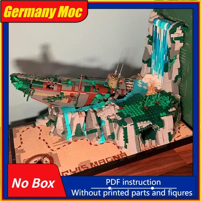 

Moc Building Bricks Знаменитая приключенческая игровая модель Немецкая технология U-Boat Модульные блоки Подарки Рождественские игрушки Наборы «сделай сам» Сборка