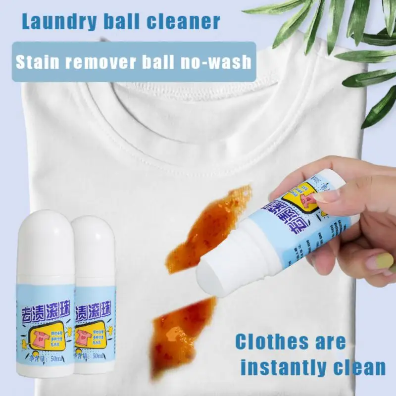 Stain Removal Roller Ball Multi-purpose Oil Stain Remover Clothes Roller-ball Cleaner Portable Decontamination Rolling