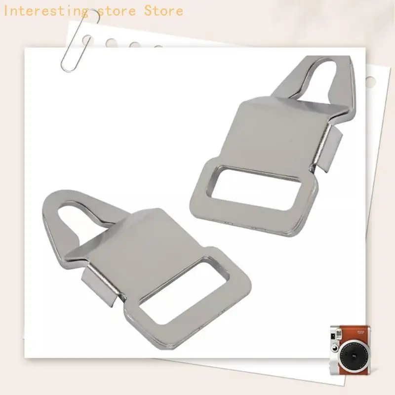1 pair Camera Strap Lugs Adapter for 203, 205, 500C, 500CM Stainless Steel Buckle for Enhances Durability 55KC