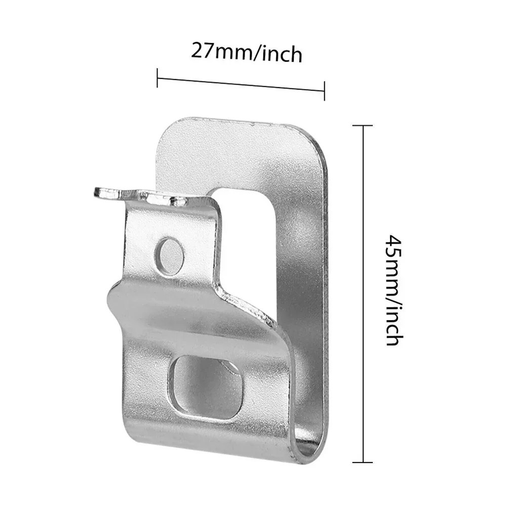 Kit portapunte con gancio per clip da cintura per DeWalt 20v Max DCD771 DCD780 DCD980 DCD985 Ganci per cintura per trapano elettrico Utensili elettrici