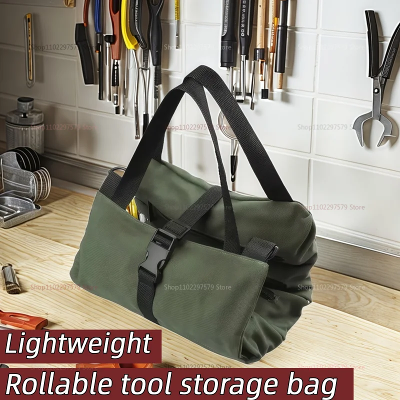 Borsa per attrezzi durevole Borsa per scroll per lavoratori Ingegneri Strumenti di manutenzione Organizzatore di attrezzi multifunzionale staccabile da campeggio