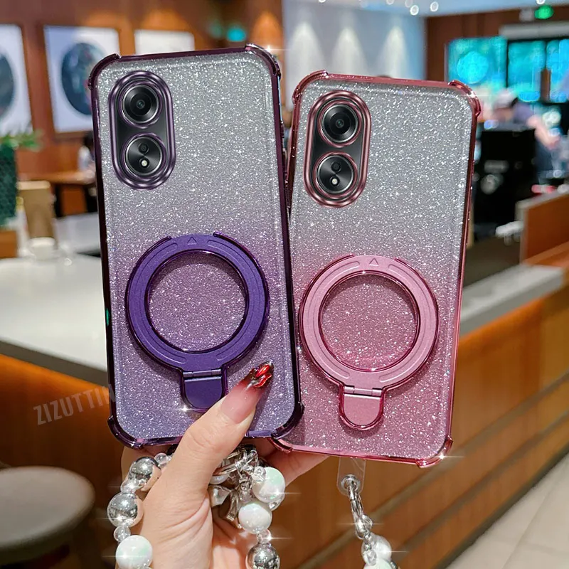 مجوهرات المتقدمة قوس حامل هاتف الحال بالنسبة ممن لهم A38 A36 A76 A58 A57 A74 A78 A5 A7 2020 A79 A95 A60 A18 A53 A17 A16 4G 5G #3