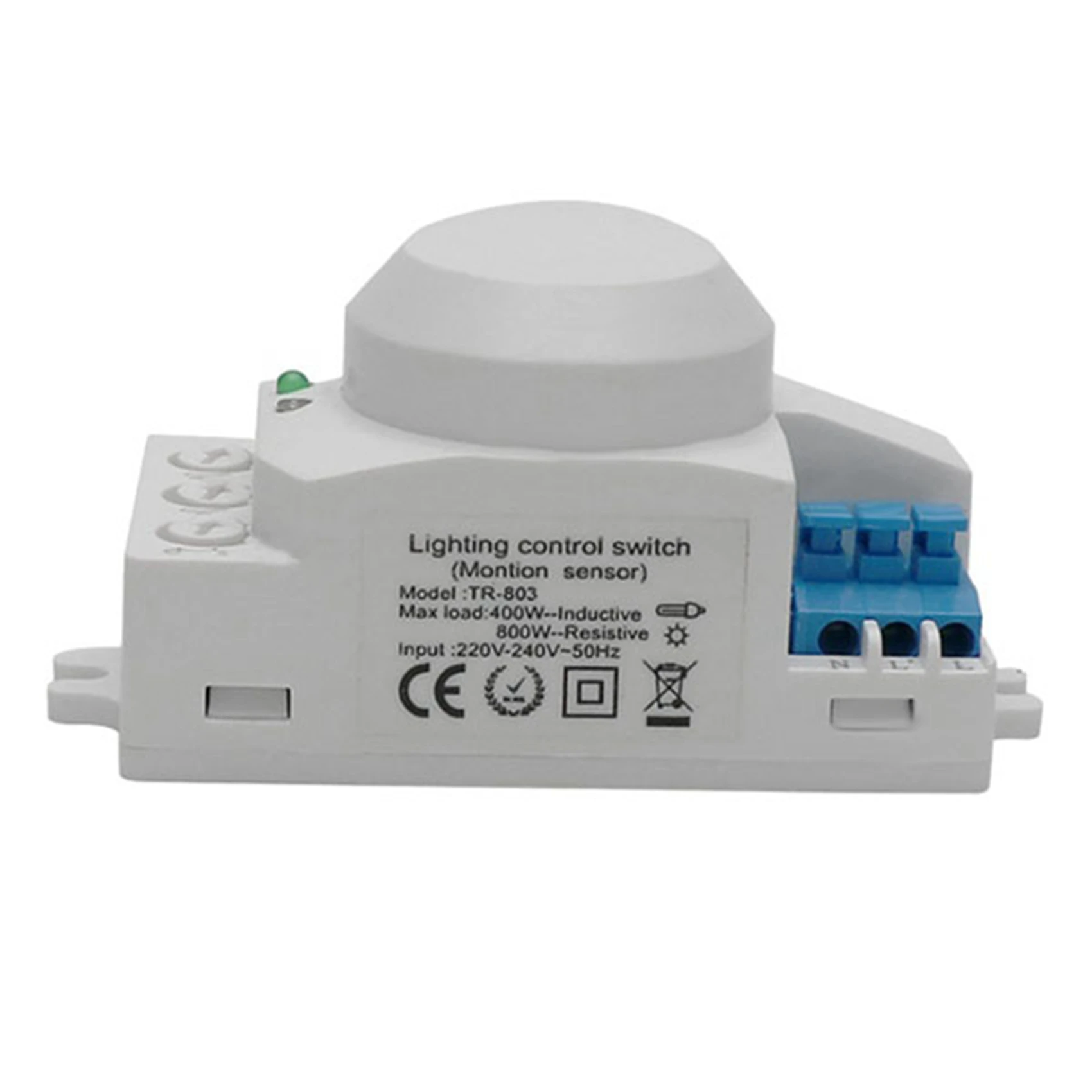 

ABMH-3X 5.8Ghz System LED Microwave 360 Degree Motion Sensor Light Switch Body Motion Detector,White