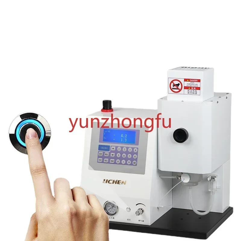 Intelligent Flame Photometer Laboratory Potassium Sodium Lithium Soil Fertilizer Cement Ceramic Special Wgh6400