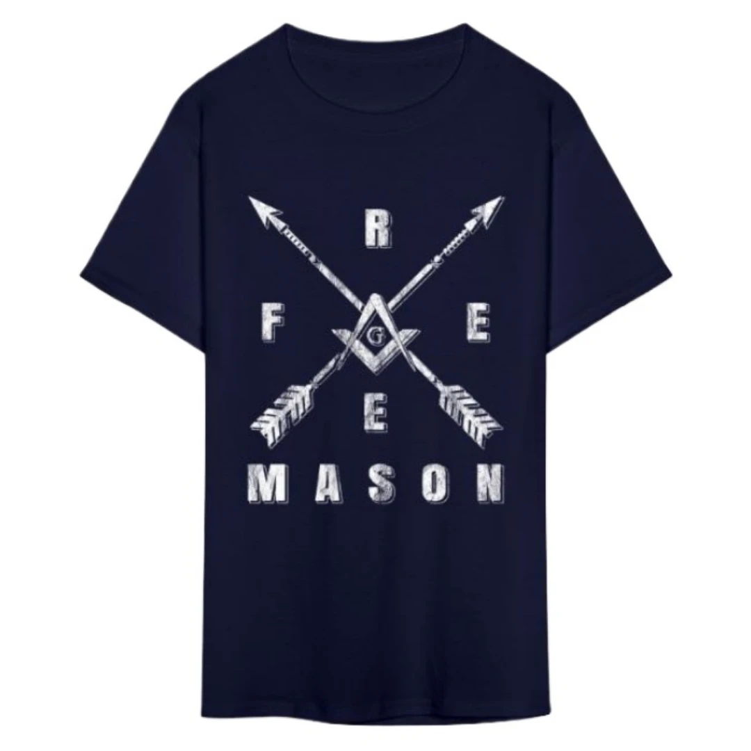 Freemason Fraternal Masonic T-Shirt 100% Cotton O-Neck Short Sleeve Summer Casual Mens T-shirt Size S-3XL