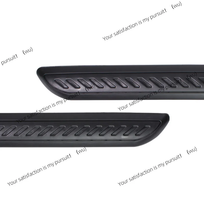 Car front and rear bumper imitation carbon fiber striped collision strips
