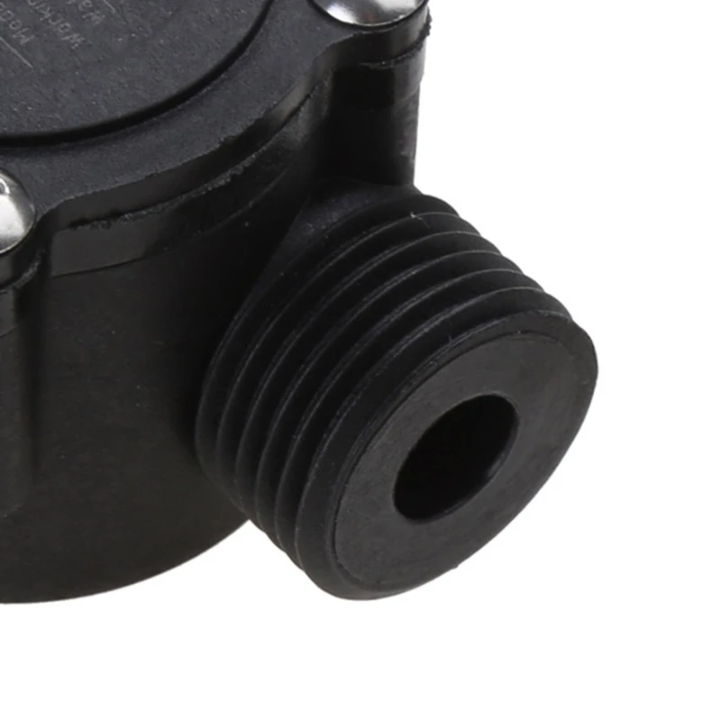 G1/2 1-30L/min DC5V Water Flow Flowmeter for Gas Water Heater/electric Water Heater Easy to Install Durable