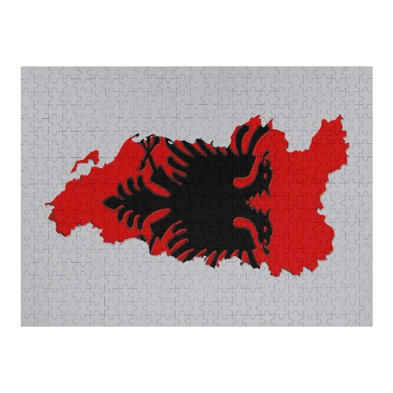 

Карта Албании с албанским флагом-головоломка на заказ, деревянное имя, персонализированное имя, индивидуальные подарки для детей, головоломка