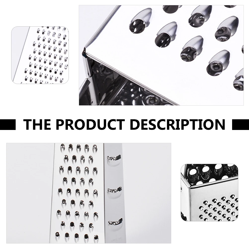 

Stainless Steel Box Multipurpose Kitchen Tool Kitchen Gadget Vegetable Slicer Cheese Grater Ergonomic Handle