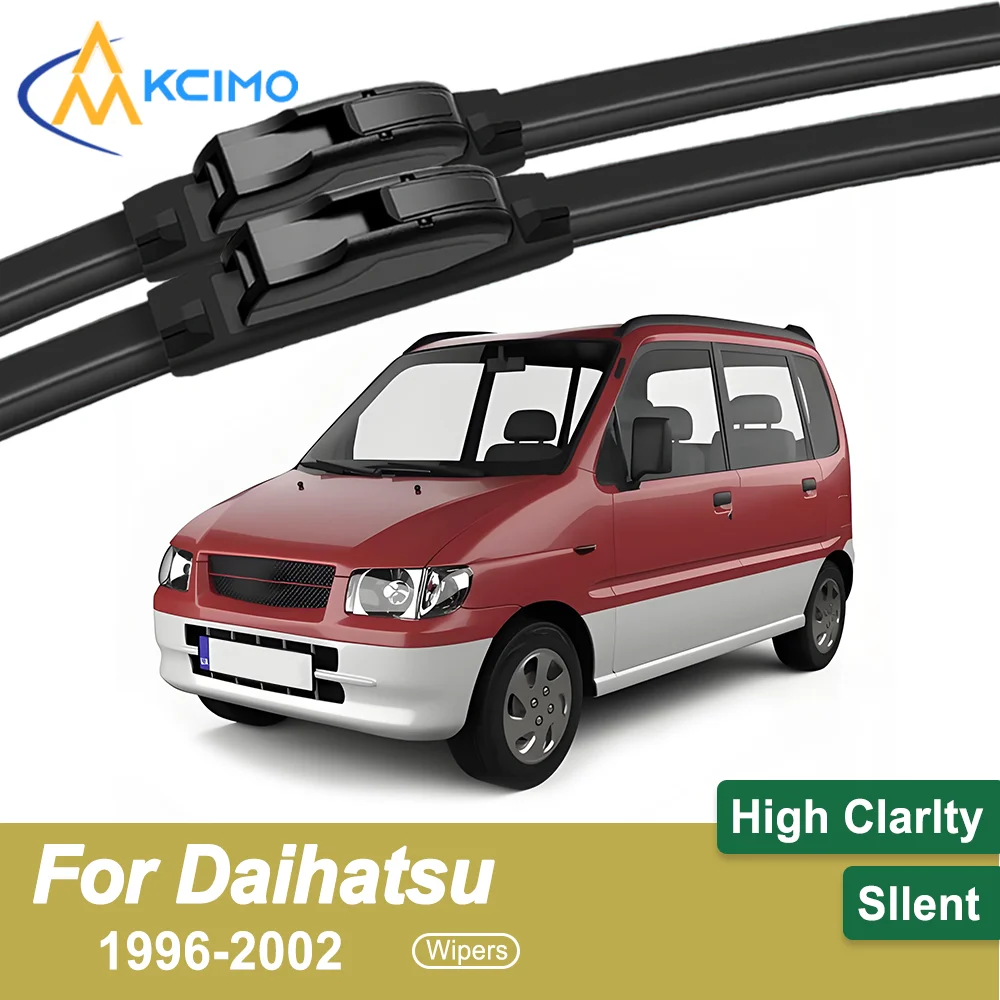 

Crystal Clear Driving 2PCS Windshield Wiper Blades for Daihatsu Pyzar G300 1996-2002 All-Weather Reliability Durable & Safe