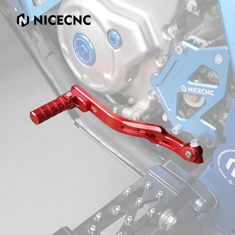 NICECNC Für Yamaha Raptor 700R 2013-2026 Schalthebel Schaltstufe Pedal Aluminium Federzug Einstellbar ATV Zubehör – Detail 10