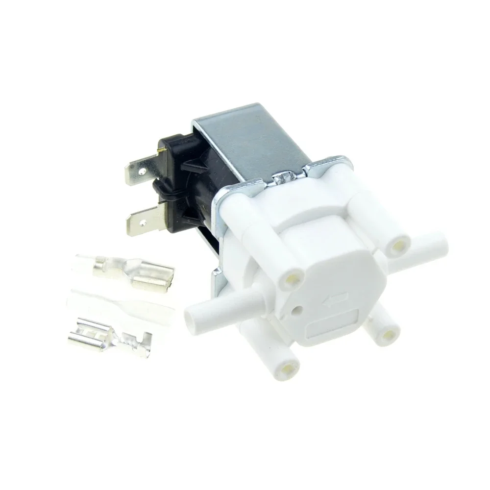 Electric Plastic Solenoid Valve 12V 24V 220V Normally Closed Open 1/4\