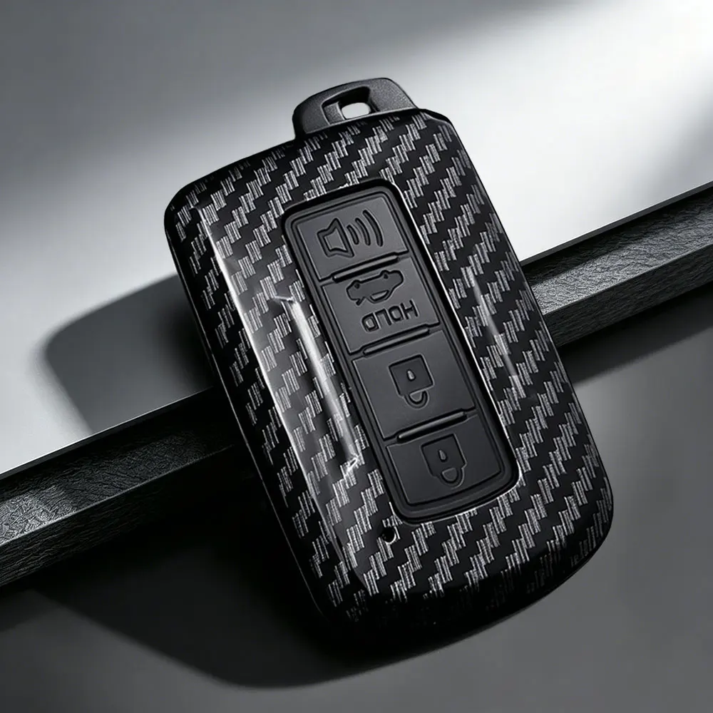 Carbon Fiber Car Key Case Cover For Toyota Auris Camry RAV4 Avalon Yaris Verso 2012 2013 2014 2015 2016 2017 2018 Accessories