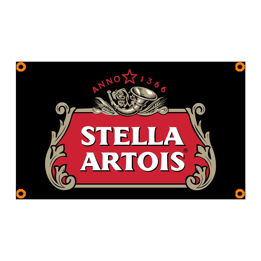 60*90cm 90*150cm  Beer Drink STELLA  ARTOIS Flag