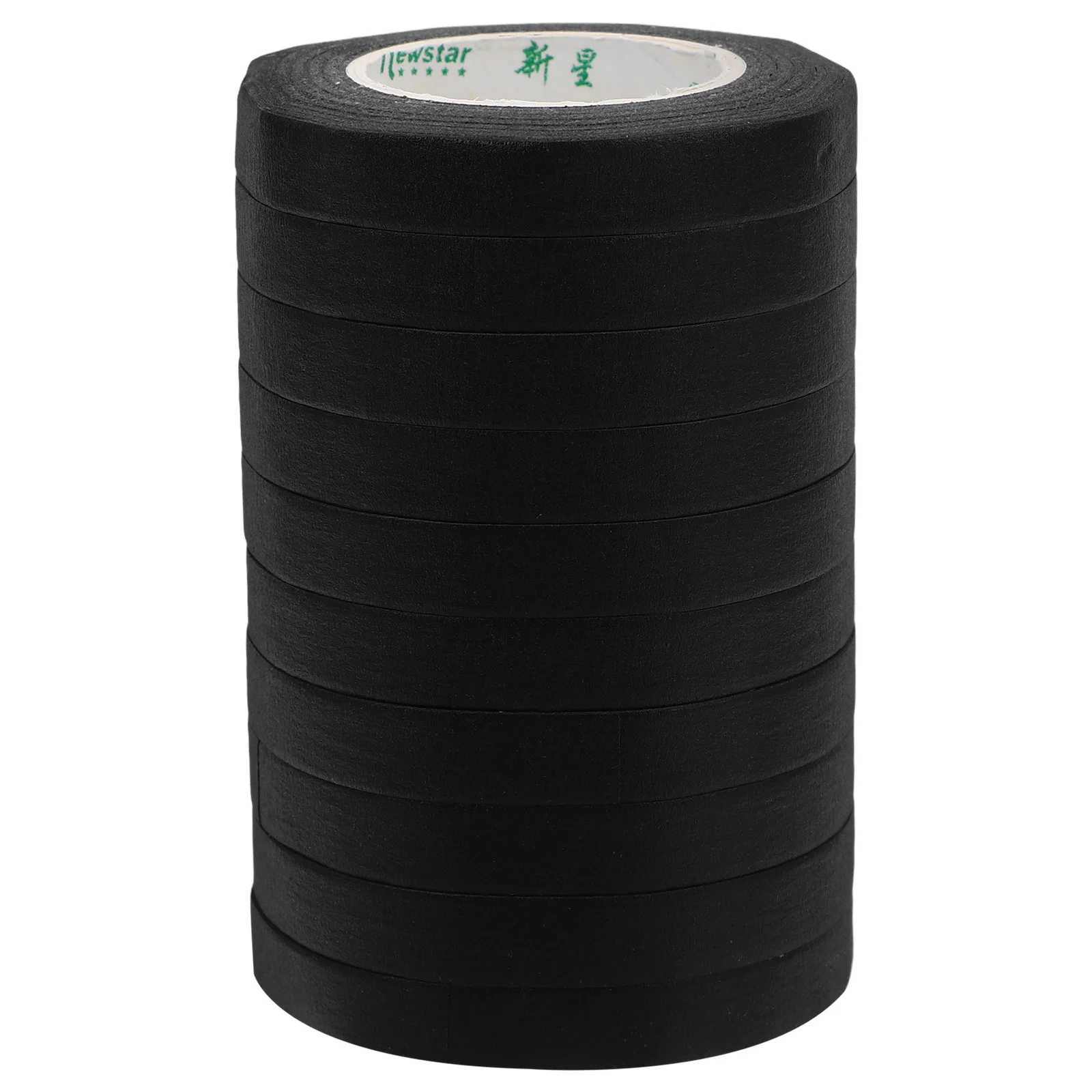

NUOBESTY Black Washi Tape 51Ft x 0.4In Adhesive Paper for Crafts Scrapbooking Journals Removable Masking