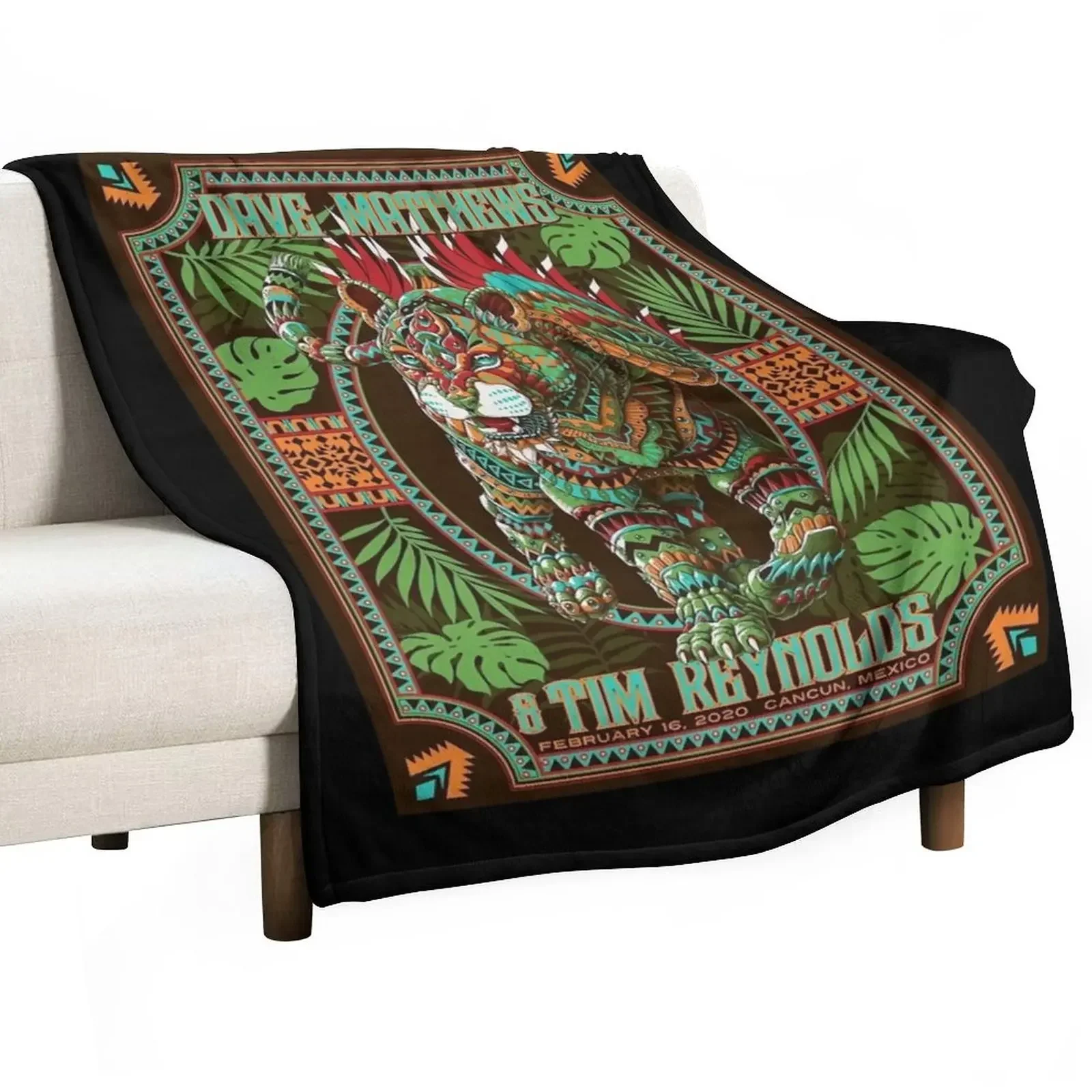 More Then Awesome DMB16020 And Tim Reynolde Cancun Mexico Halloween Throw Blanket Polar Cute warm for winter Blankets