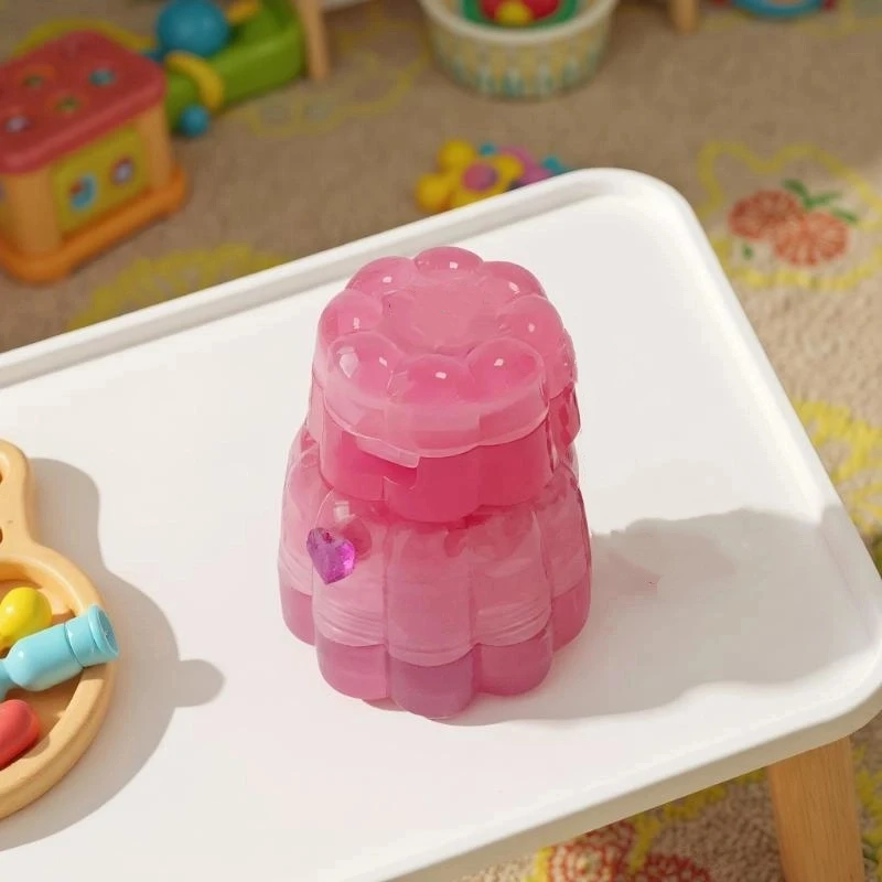 Pudełko na krem do twarzy HUA 4g, pudełko na balsam do ust z silikonową łyżeczką, butelki wielokrotnego użytku, mini kosmetyczne puste słoiczki, pojemniki na makijaż i pielęgnację skóry