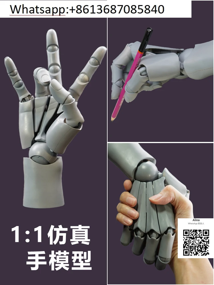 Bionic Hand Model Super Articulating Finger Joints Anime Painting Sketch Art  25cm