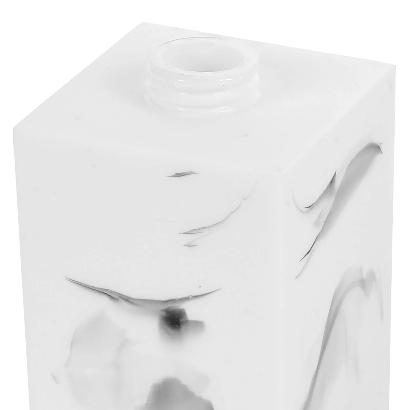 

Imitation Marble Pump Bottle 400ml Square White Ink Bathroom Accessories Shampoo Dispenser Kitchen Soap Foaming Lotion