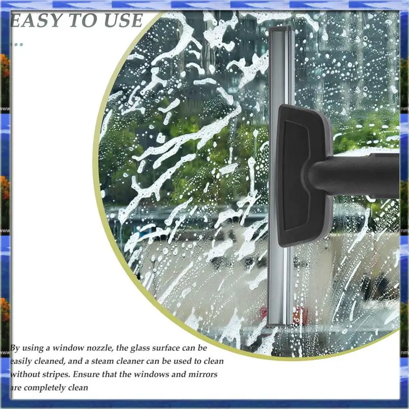 The For Karcher SC2 SC3 SC4 SC5 CTK10 CTK20 Window Nozzle Scraper Round Brush For Steam Cleaner Mirrors,Clean Slit Moisture