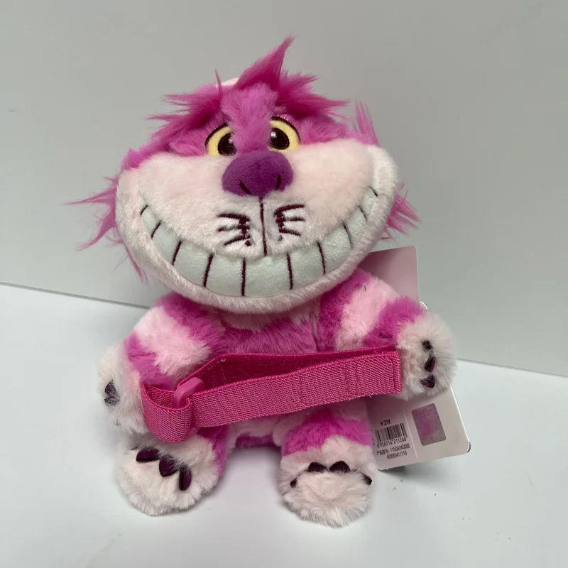 Shanghai Disney Park Officia Claw Party Series Lucifer Mary Cat Cheshire Cat Doll Curtain Buckle Strap Chrismas Birthday Gift