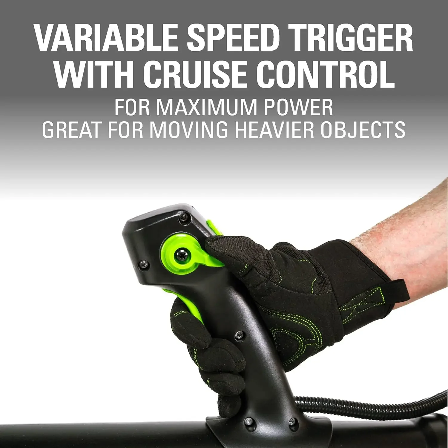 80V (180 MPH / 610 CFM / 75+ Compatible Tools) Cordless Brushless Backpack Blower, Tool Only