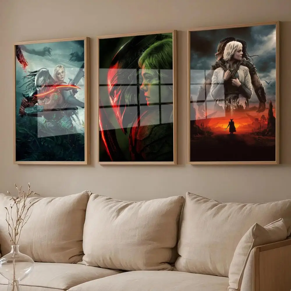 

PredatorS Badlands Poster For Room Wall Art Decor Waterproof Stickers For Home Bar Bedroom Decoration