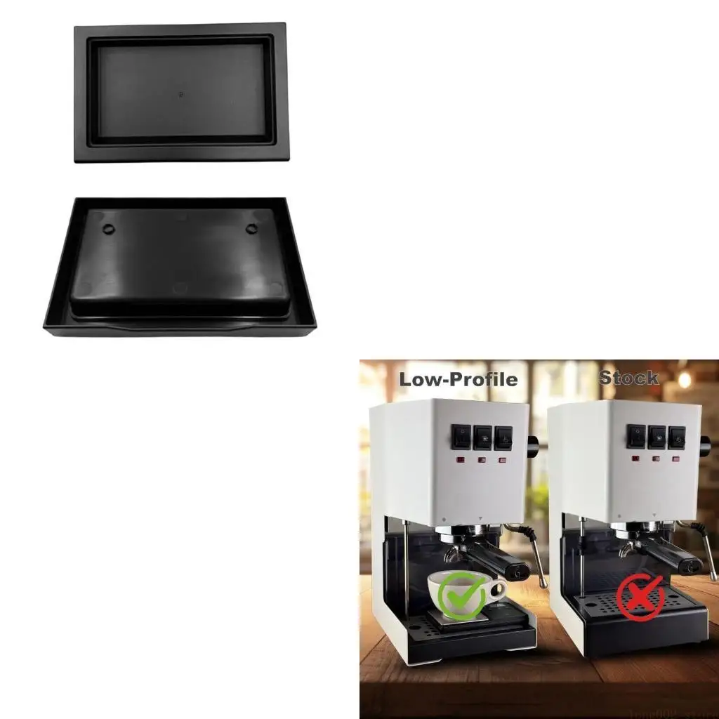 

D0AB низкопрофильный водосберегающий поддон для сбора капель термостойкие аксессуары для кофейного оборудования эспрессо-машина