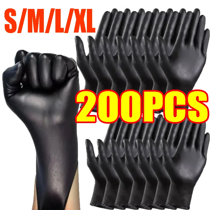 200 Pieces Disposable Gloves Nitrile Gloves Food Grade Cooking Gloves Food Safe Food Grade Safety Glove Tattoo Special Glove