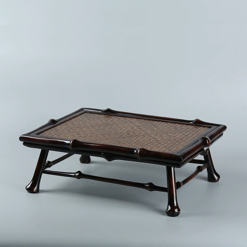 Bamboo weaving household small tea table tea table household small tatami table small coffee bay window