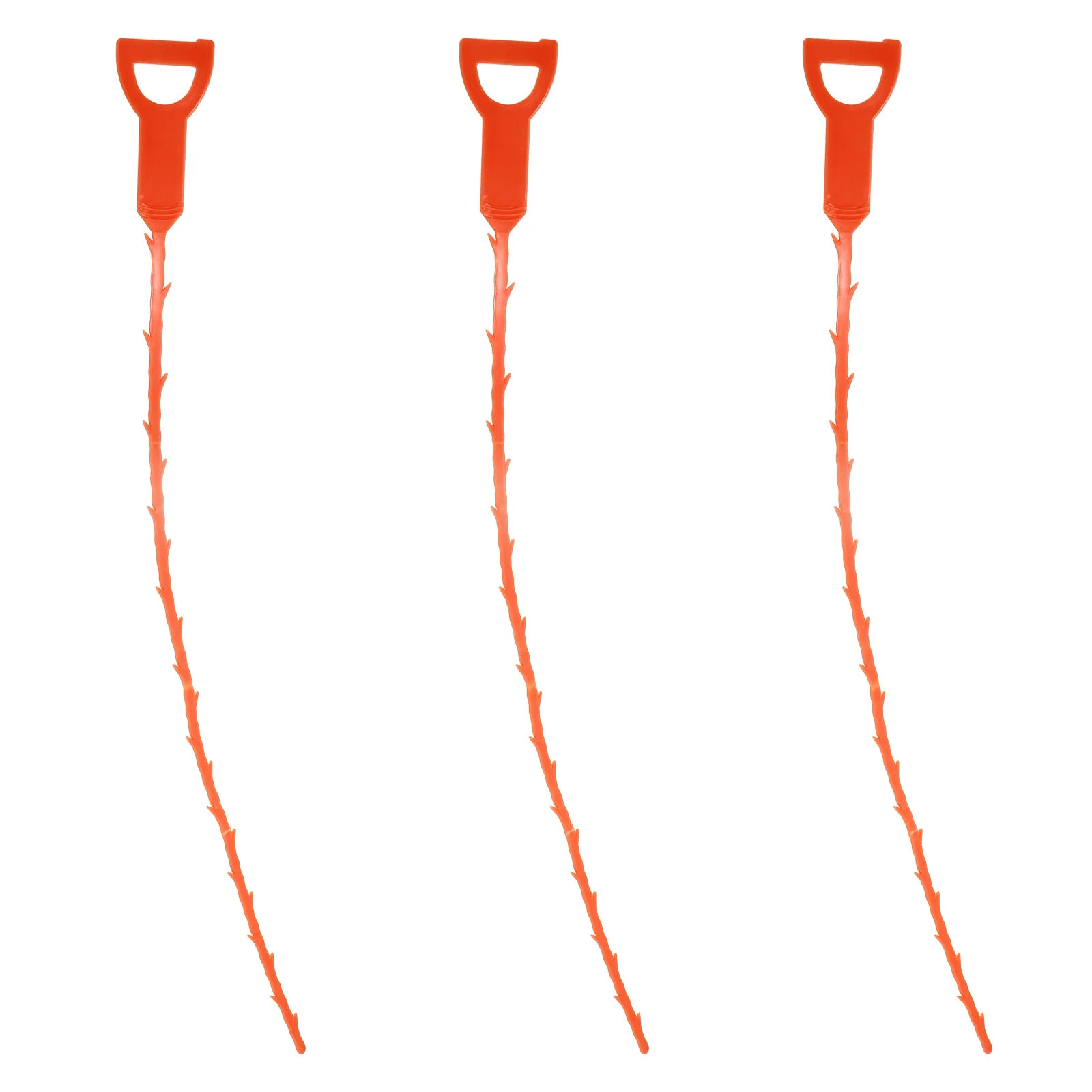3 pezzi detergente drenaggio strumenti di sblocco rimozione intasamento serpenti lavandino vasca detergente bastoncini raccogli capelli verde